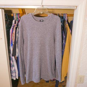 H&M Mens Sweater - Heather Grey - Medium